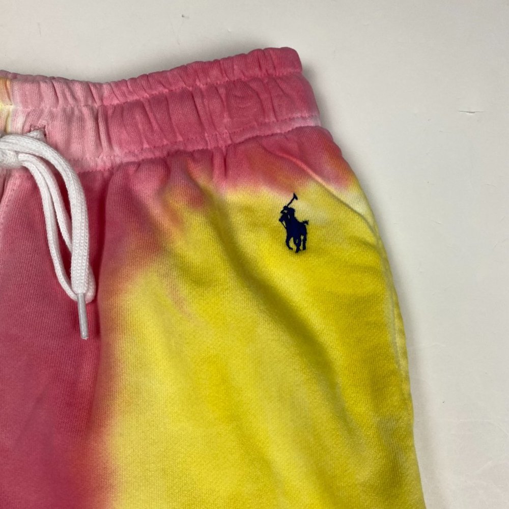 Polo Ralph Lauren Tie Dye Jogger Sweatpants Women's XS French Terry Gym Pants - Picture 4 of 12
